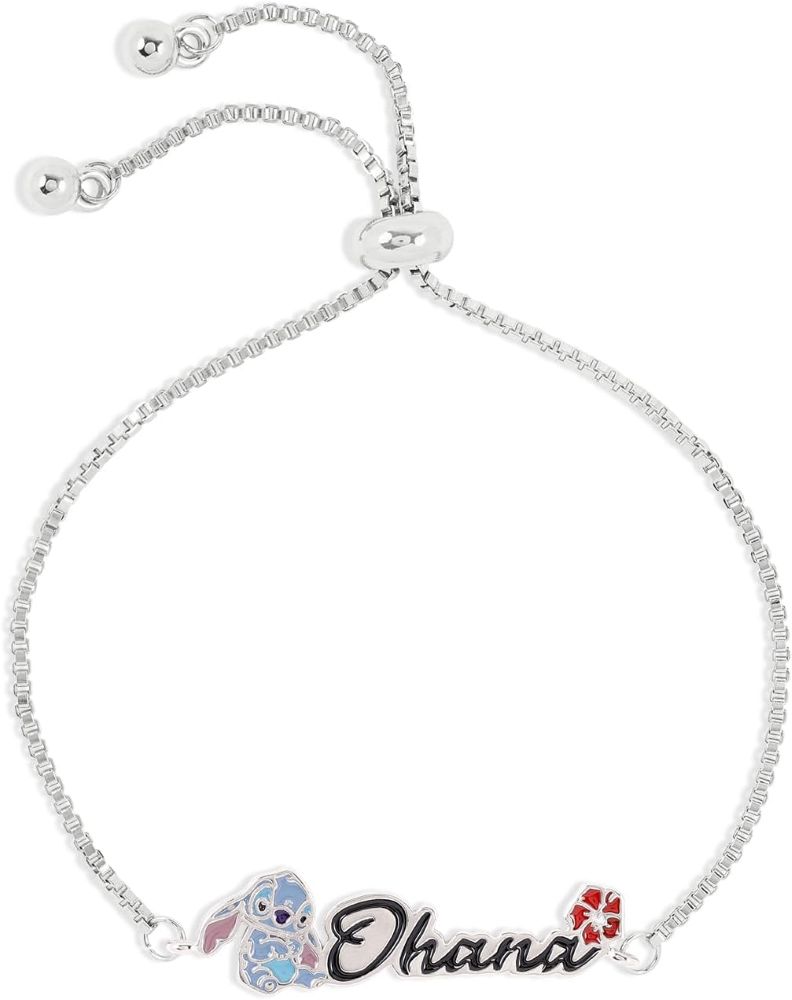 Bracciale Disney Stitch regolabile con scritta
