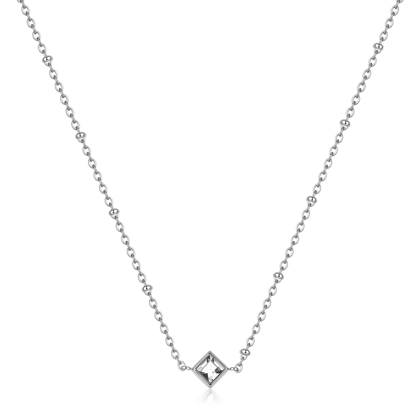 Collana S'Agapo' Luce Cristallo centrale