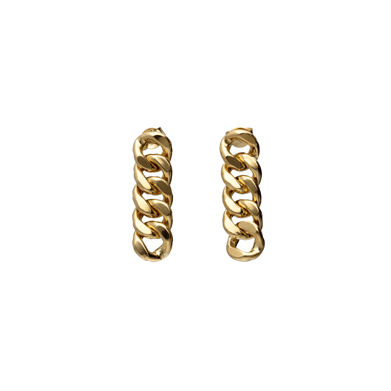 Orecchini Oro 18 kt a catena