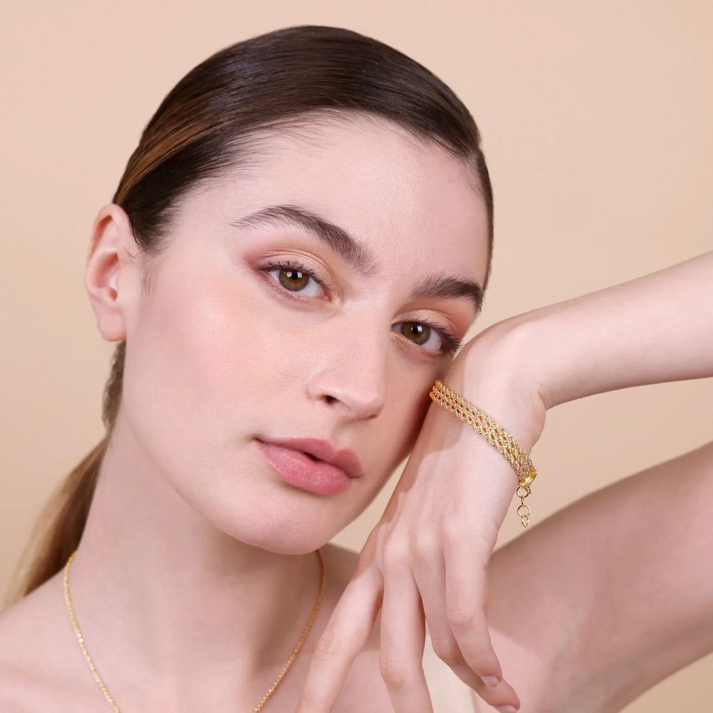 Bracciale Etrusca Gioielli Catena Corda sottile