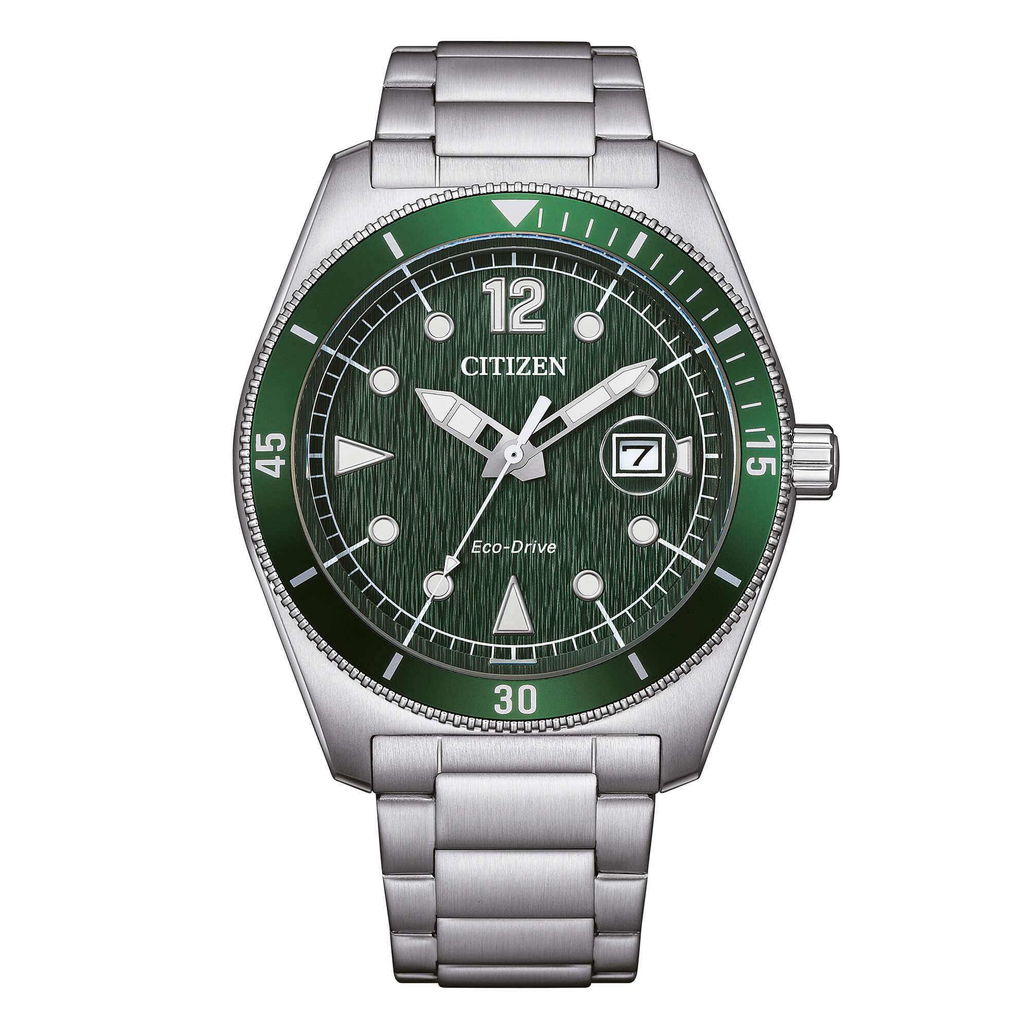 Orologio Citizen Collezione Of Marine quadrante verde 43 mm