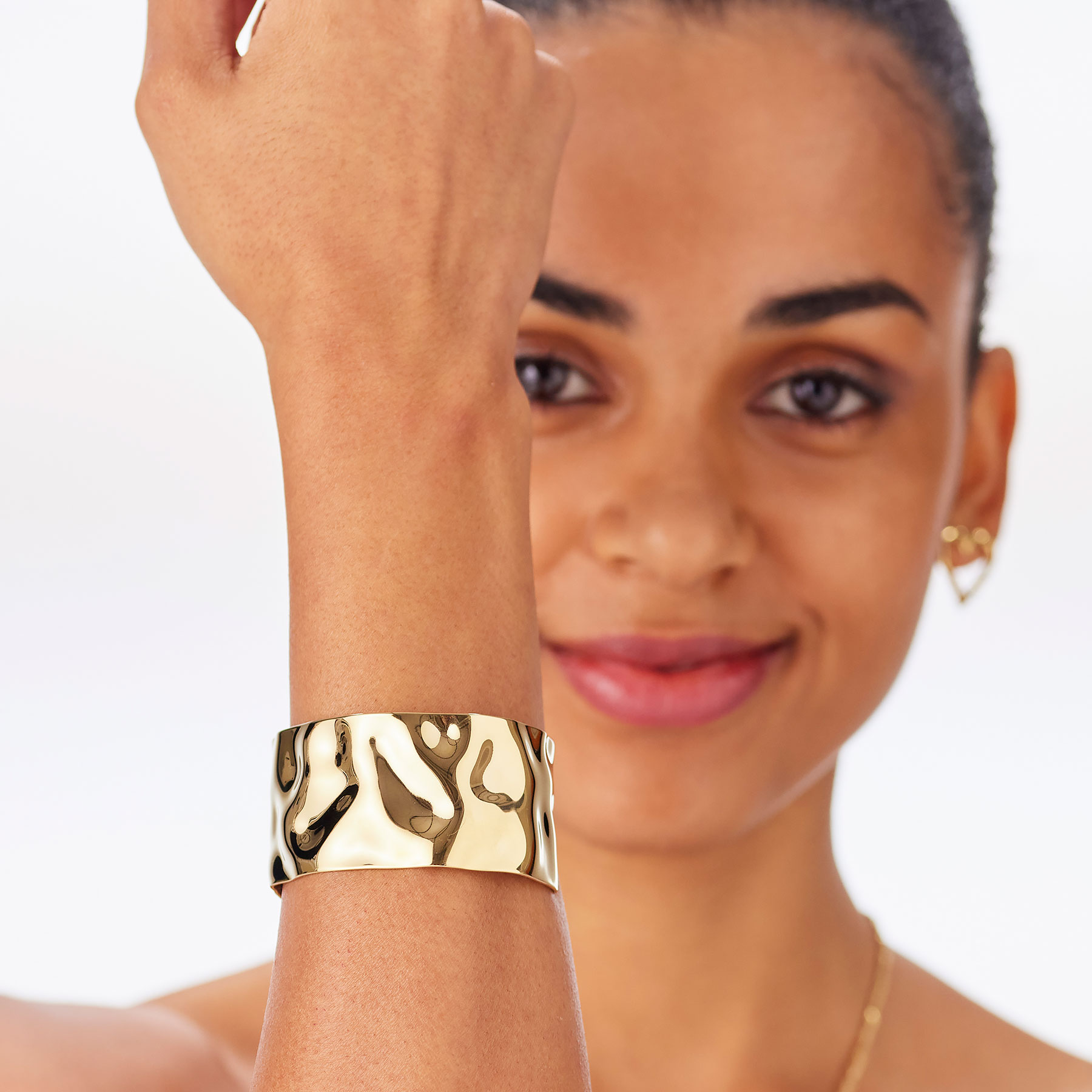 Bracciale S'Agapo' Emotion Rigido Dorato