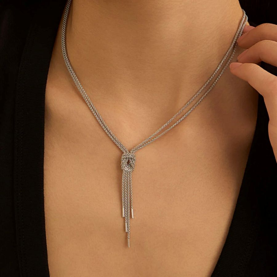 Collana Stroili Silver Collection Argento Rodiato