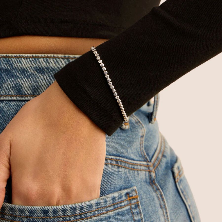 Bracciale Stroili Tennis Silver Elegance Argento Cubic Zirconia