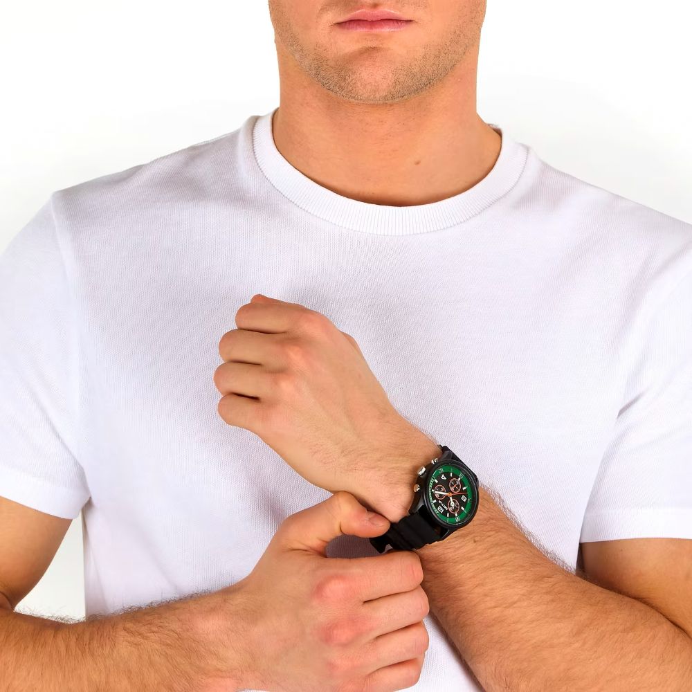 Orologio Sector H20 43mm Black/Green Crono