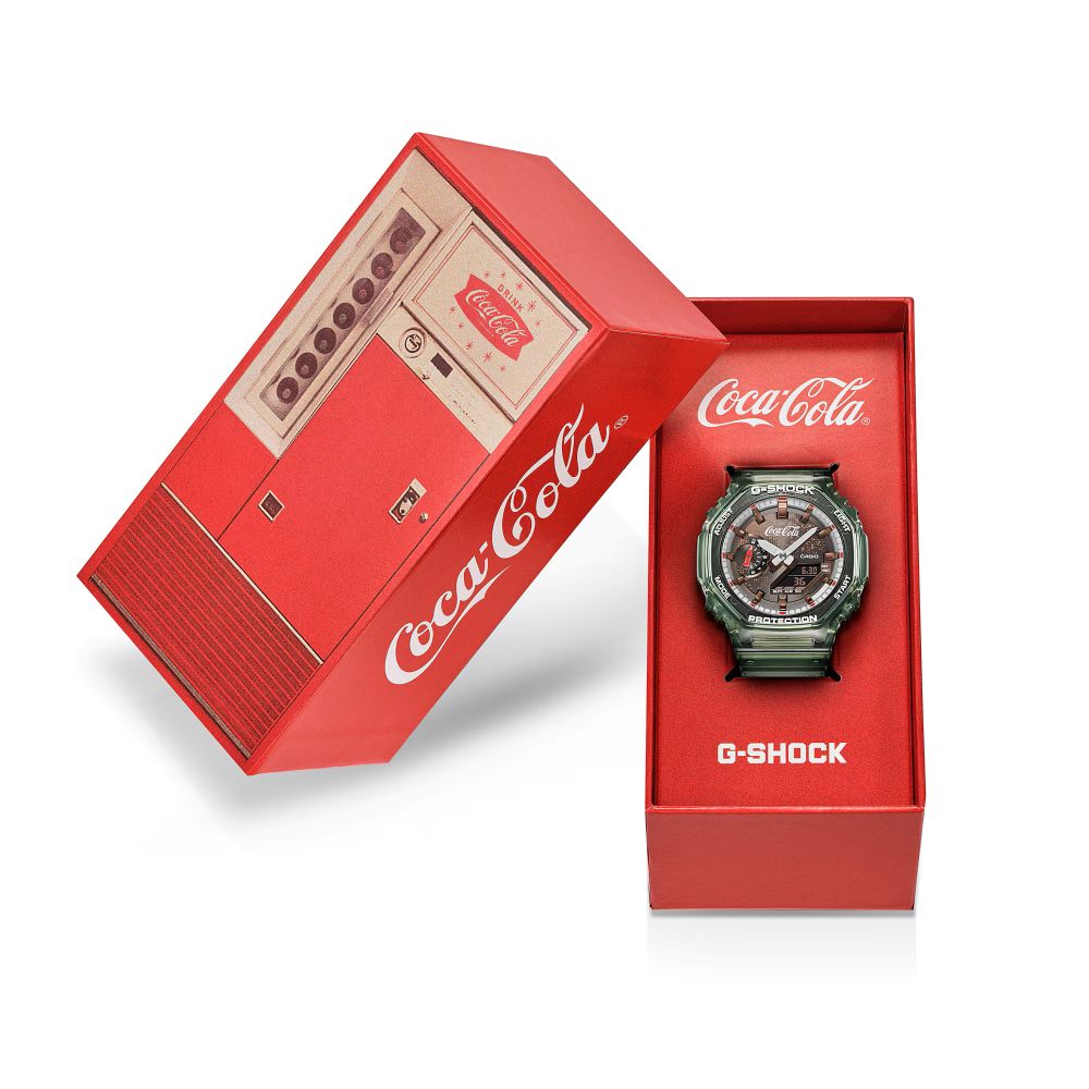 Orologio Casio G-SHOCK CLASSIC SERIE GA-2100  Coca Cola