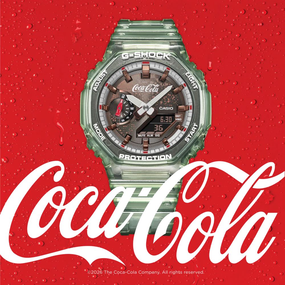 Orologio Casio G-SHOCK CLASSIC SERIE GA-2100  Coca Cola