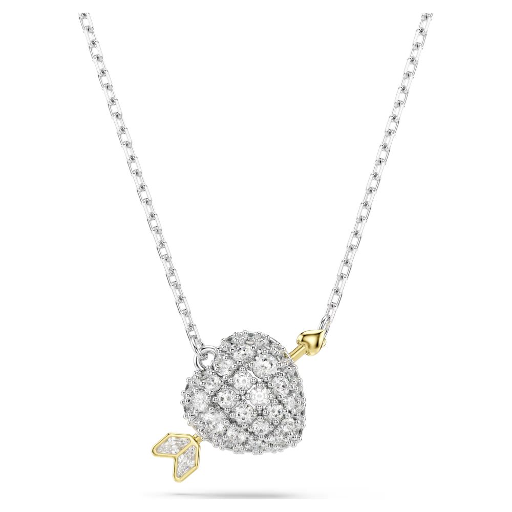 Collana Swarovski Idyllia Cuore con freccia Bianco Mix di finiture