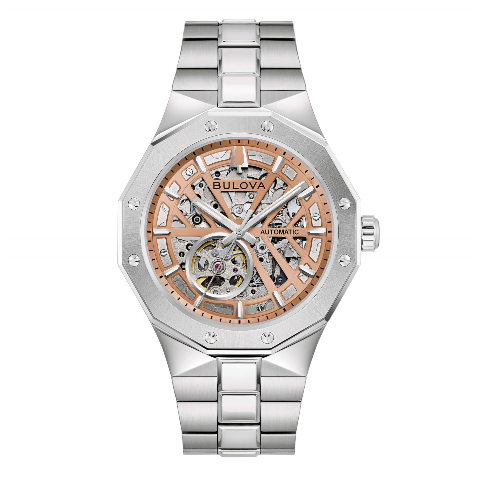 Orologio Bulova Octagon Automatico quadrante bronzo 42 mm