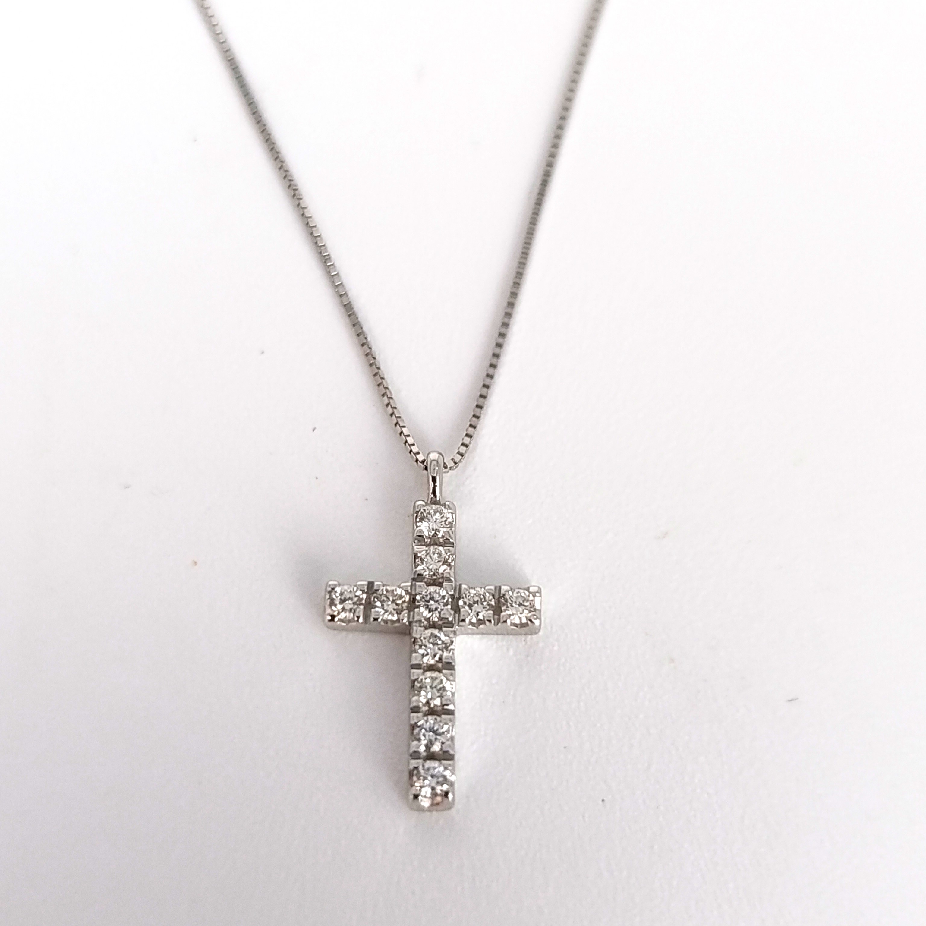 Crocetta P.G Gioielli con diamanti 0.20 gG VS