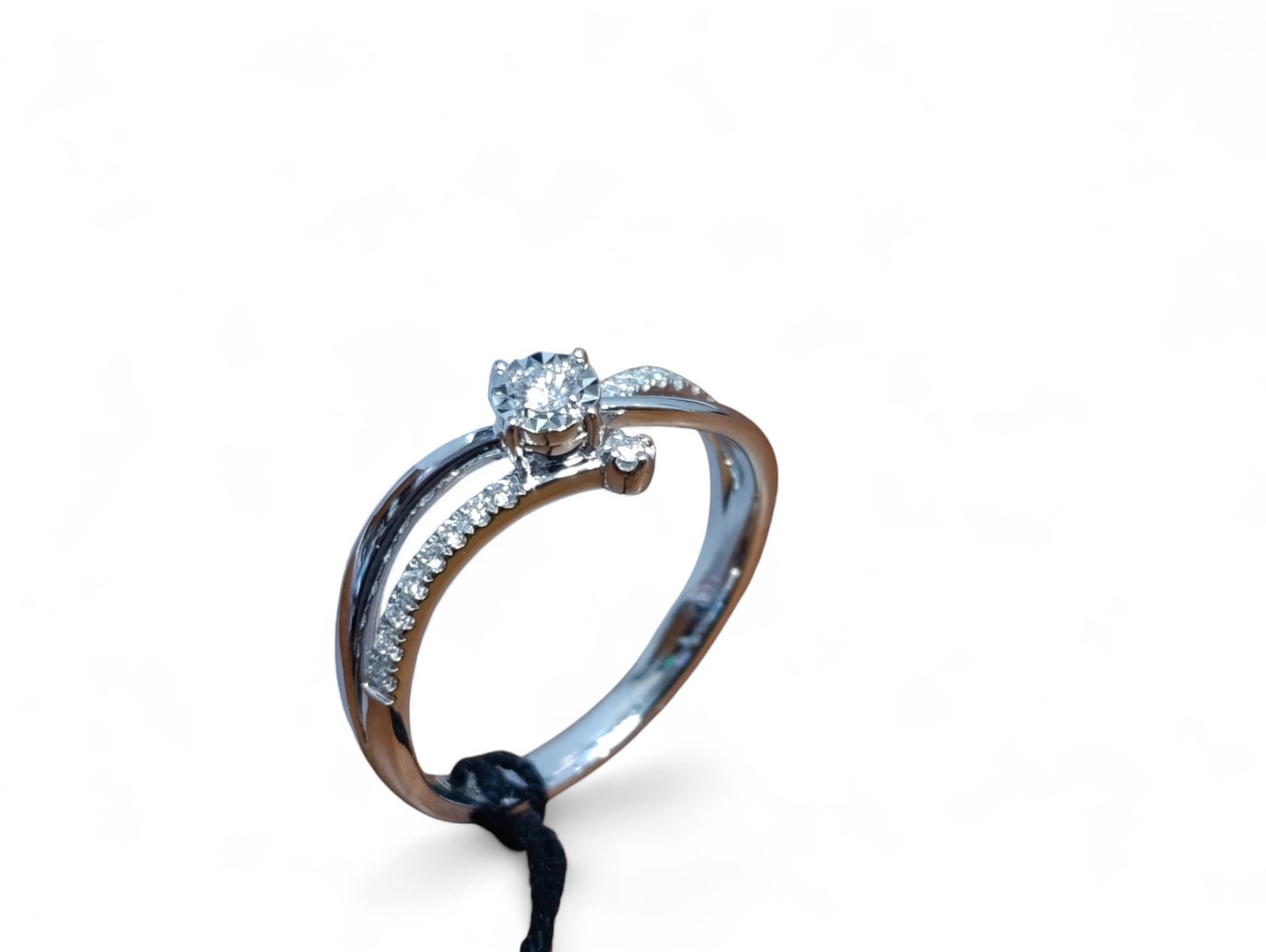 Anello Giorgio Visconti Solitario ct 0.14