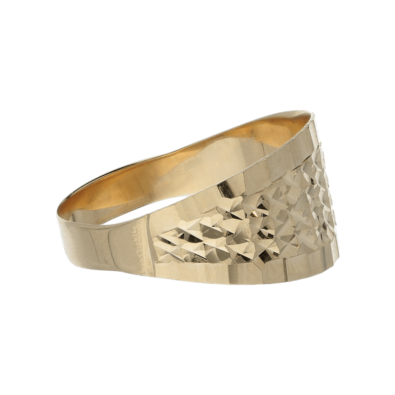 Anello Oro 18 kt Donna a fascia lavorato