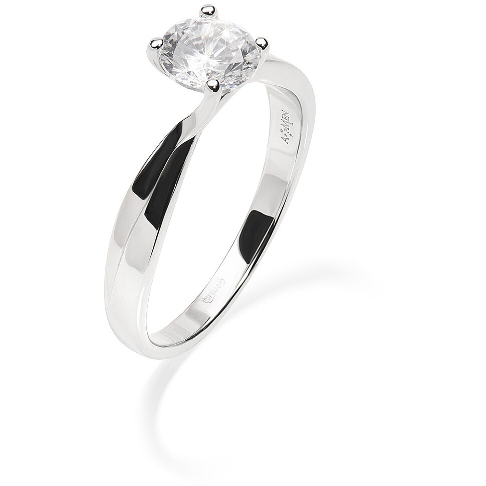 Anello Amen Solitario mis 10