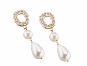 Orecchini Sovrani Perle bianche