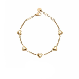 Bracciale Liu Jo Essential Dorato con cuori