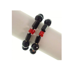 Bracciale Rajola POP onice corallo spinello