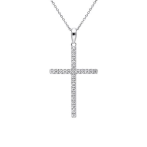 Collana Giorgio Visconti Croce con diamanti