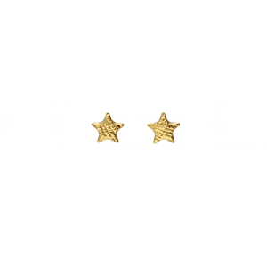 Orecchini Oro 18 kt bimba stella