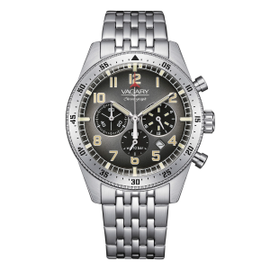 Orologio Vagary By Citizen FlyBoy Crono 40mm Grey