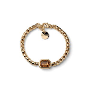 Bracciale Unoaerre Joya cristallo giallo