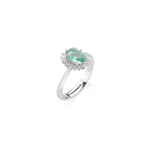 Anello Amen Mini Royal Lady Verde Acqua mis 10/14