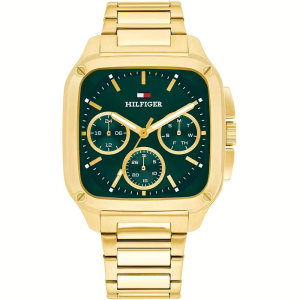 Orologio Tommy Hilfiger Herald 37x39mm Multi Green Gold