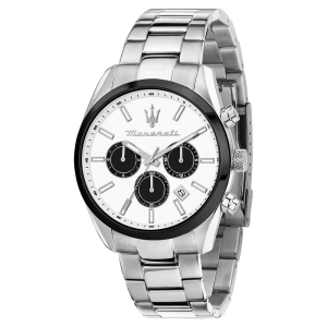 Orologio Maserati Attrazione White Silver 43mm