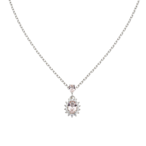 Collana Amen Mini Royal Lady con Zircone Morganite