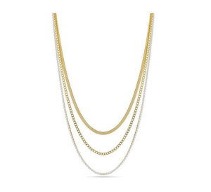 Collana Liu Jo maglia catena piatta e tennis