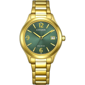 Orologio Citizen Elegance Lady Gold Green 33,5 mm