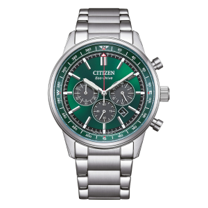 Orologio Citizen Collezione Of Aviator Crono quadrante verde 42 mm