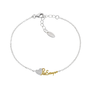 Bracciale Amen Cuore Per Sempre con Zirconi