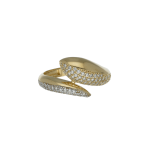 Anello Oro 18 kt Donna giallo con zirconi