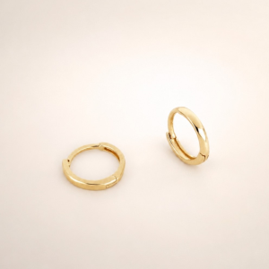 Orecchini I GOLD boccoli lisci mini