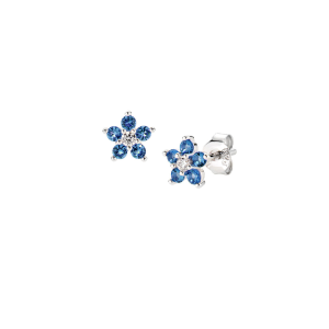 Orecchini Amen Fiore con Petali London Blue