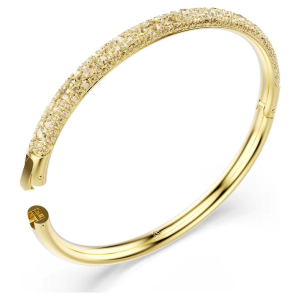 Bracciale Swarovski Sublima Pavé a neve Placcato color oro rigido S