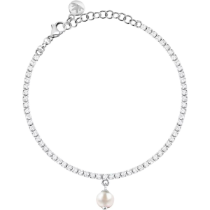 Bracciale perla Morellato tennis con perla