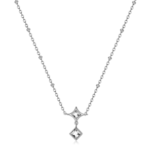 Collana S'Agapo' Luce Argentata