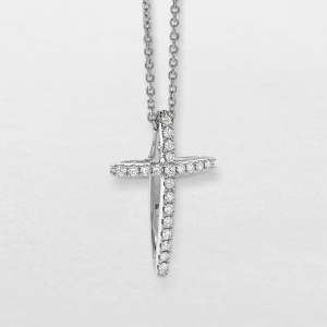 Crocetta con diamanti Giorgio Visconti