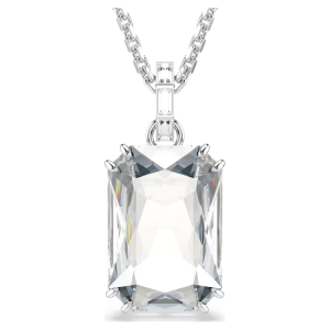 Collana Swarovski Pendente Millenia Taglio ottagonale Bianco Placcato rodio