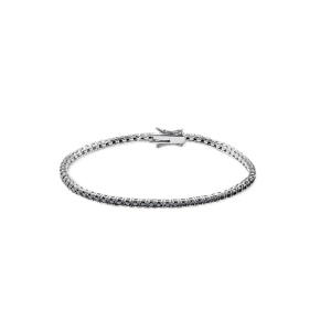 Bracciale Tennis Silver Elegance Cubic Zirconia 2mm