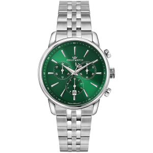 Orologio PhilipWatch Anniversary Acciaio quadrante verde 40 mm