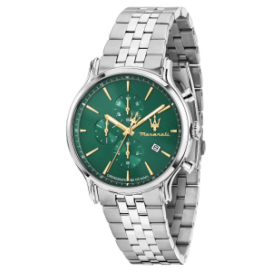 Orologio Maserati Epoca 40mm Green Silver