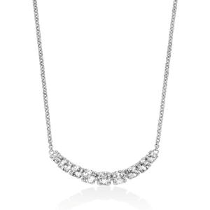 Collana Miluna Giochi di Luce pendente argento 9 topazi