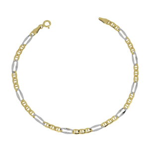 Bracciale I Gold 9kt uomo bicolore