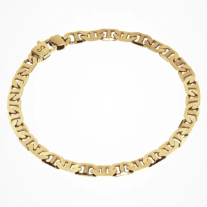 Bracciale Desmos Argento Dorato catena piatta