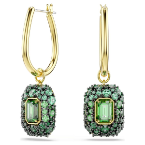 Orecchini Swarovski Sublima Verdi Placcatura oro