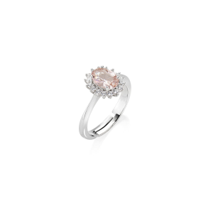 Anello Amen Mini Royal Lady con Morganite mis 10/14