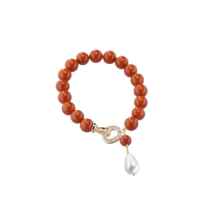 Bracciale Sovrani Perle Corallo e Bianca